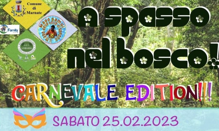 Carnevale nel bosco a Marnate - Prima Saronno