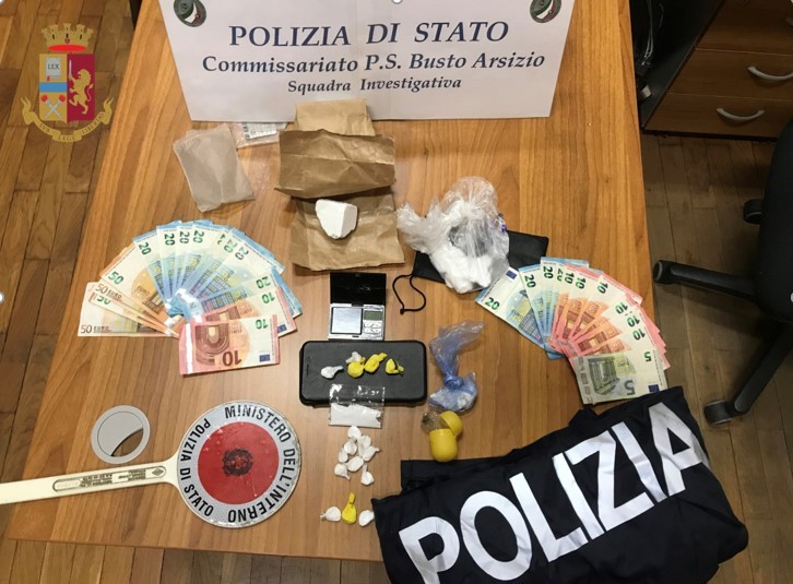 Blitz Antidroga Della Polizia Di Busto: Arrestato Uno Spacciatore ...