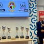 Renzo Oldani, presidente della Società Ciclistica Alfredo Binda, alla presentazione di stamattina