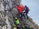 FOTO. Il maltempo non ferma il Soccorso alpino di Varese: esercitazione in ferrata