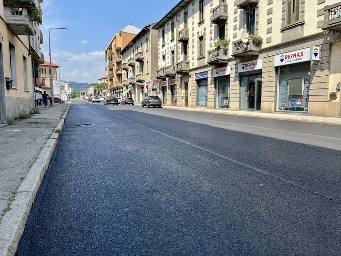 Varese, anche viale Valganna asfaltata. A breve toccherà a via Veratti