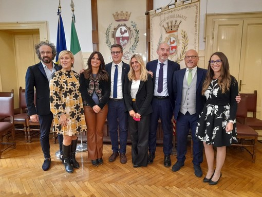 Presentata a Palazzo Borghi la nuova Giunta comunale di Gallarate.