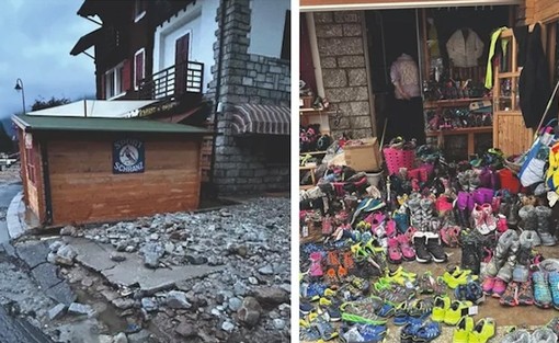 Disastro a Macugnaga, negozio distrutto. L'appello di un'esercente del Varesotto: «Aiutateci»