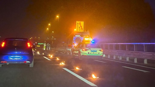 L'incidente sull'Autostrada dei Laghi tra Cavaria e Solbiate Arno