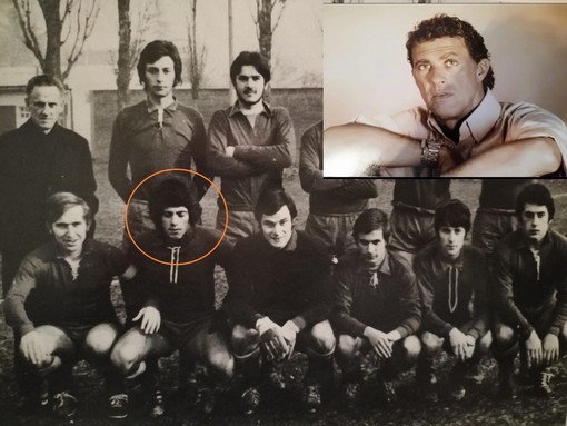 Formazione dell'Antoniana, 1970. Nel cerchio un giovanissimo Vanni Gallazzi - Foto gentilmente messa a disposizione da Gianluigi Testa