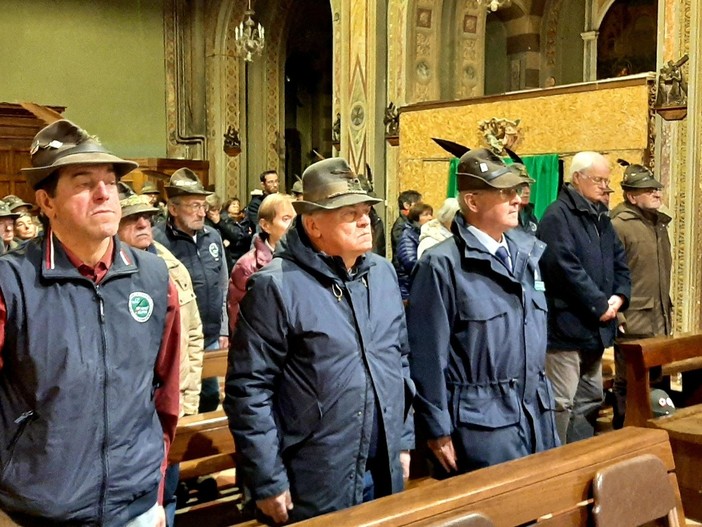 La cerimonia di sabato 14 dicembre degli alpini della Zona 7 (foto di Doride Sandri)