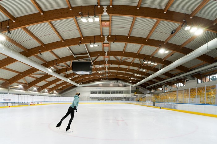 L'Acinque Ice Arena scelta tra i migliori 600 progetti architettonici del mondo