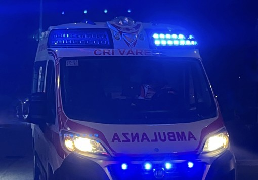 Gornate Olona, incidente all'alba: motociclista di 39 anni finisce all'ospedale