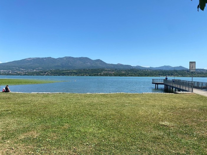 Il lungolago di Bodio Lomnago in una foto di repertorio