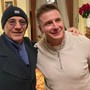 Claude Devèze e Beppe Sannino immortalati insieme al Palace