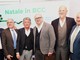 Nella foto da sinistra Diego Trogher, vice presidente Bcc di Busto Garolfo e Buguggiate, Annibale Bernasconi, vice direttore generale Bcc di Busto Garolfo e Buguggiate, Roberto Scazzosi, presidente Bcc di Busto Garolfo e Buguggiate, Roberto Solbiati, direttore generale Bcc di Busto Garolfo e Buguggiate, Gianfranco Sommaruga, collegio sindacale Bcc di Busto Garolfo e Buguggiate. Enzo Petrillo, responsabile area territoriale di Varese Bcc di Busto Garolfo e Buguggiate