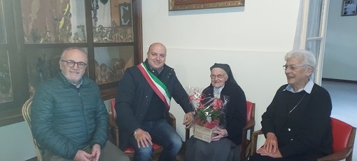 I festeggiamenti per i 100 anni di suor Maria Ferrario