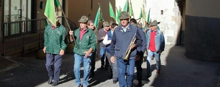 Una manifestazione degli alpini di Bogno degli scorsi anni