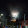 Lo spettacolo dei fuochi d'artificio dello scorso anno della notte bianca di Besozzo