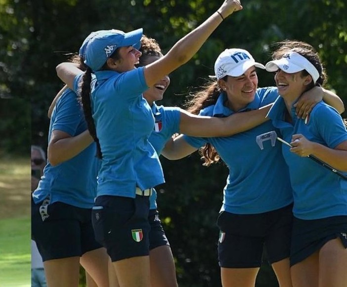 La varesina Francesca Pompa vince l'argento con l'Italia ai campionati europei di golf