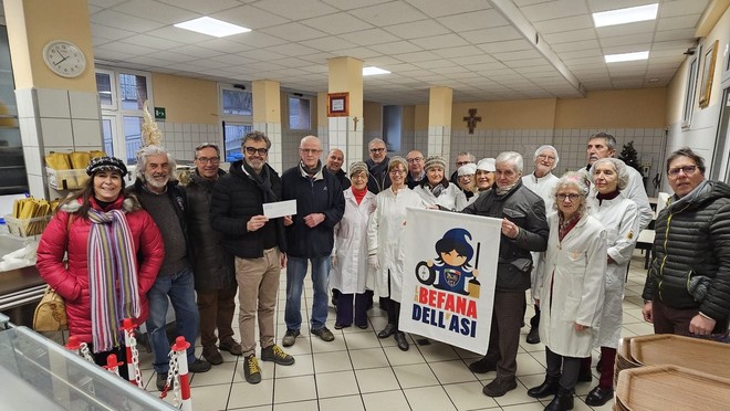 FOTO. L'Epifania della solidarietà: il motorismo storico aiuta la Casa della Carità di Varese