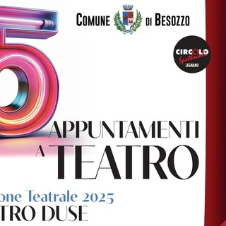 Con un omaggio a Lucio Dalla parte la Stagione Teatrale di Besozzo: in cartellone cinque spettacoli al Duse