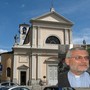 La chiesa dedicata ai Santi Nazario e Celso, ad Arnate - Nel riquadro don Don Paolo Stefanazzi