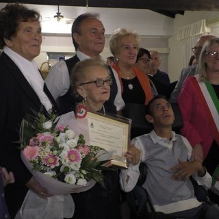 I festeggiamenti per i 100 anni della signora Elena Leonardi