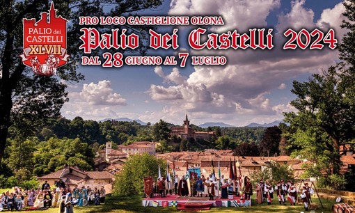 A Castiglione Olona è tutto pronto: da venerdì 28 giugno parte la 47esima edizione del Palio dei Castelli