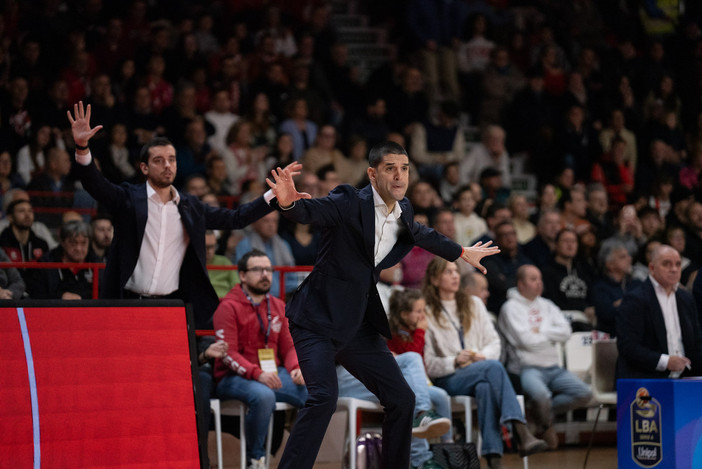 Coach Mandole e coach Legovich (foto di Fabio Averna)