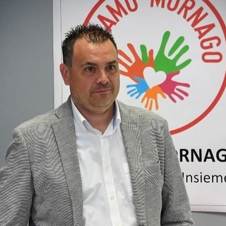 Il sindaco di Mornago Davide Tamborini