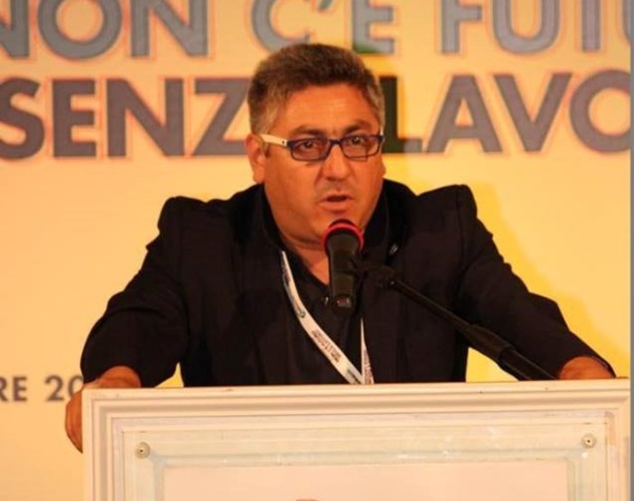 Il segretario generale della Uil Milano Lombardia Enrico Vizza