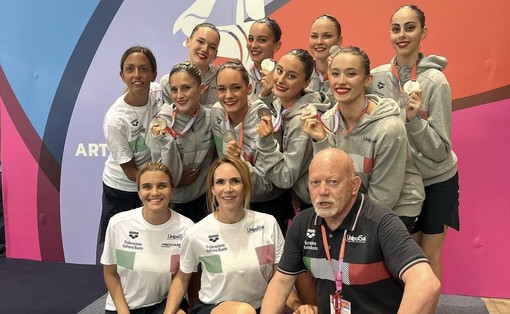 Europei giovanili di nuoto artistico: arriva il primo argento per Susanna Pedotti e Alessia Macchi della Busto Nuoto