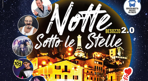 Torna la notte sotto le stelle più attesa dell'anno: Besozziamo 2.0