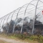 L'incendio all'azienda agricola Talamona di Voltorre a Gavirate