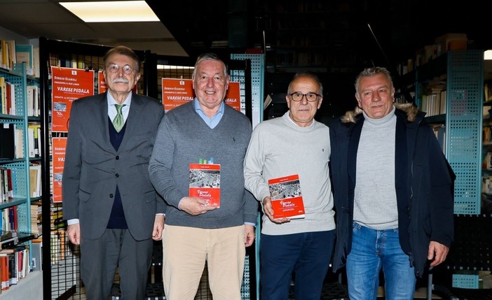 Nella foto di Giordano Azzimonti da sinistra: Luigi Cazzola, Sergio Gianoli, Silvano Contini e Massimo Parola