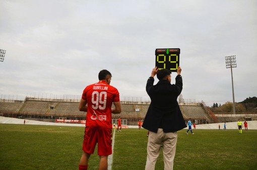 Gubellini entra e un suo gol ribalta la partita con il Chieri a tempo scaduto (foto Ezio Macchi)