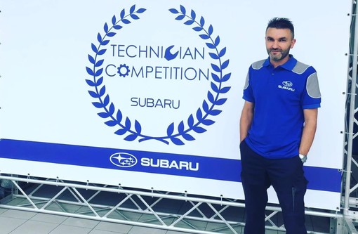 Gruppo Novauto: Emanuele Bonardi ancora tra i migliori tecnici Subaru al mondo