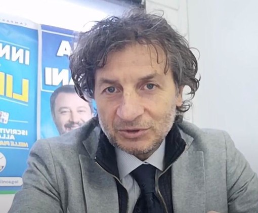 L'assessore Giorgio Mariani al gazebo virtuale
