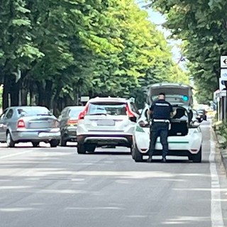 FOTO. Incidente in viale Duca d'Aosta: tratto chiuso al traffico