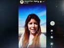 Un'immagine tratta dal video postato sui social da Stefania Morandi dalla Terra Santa