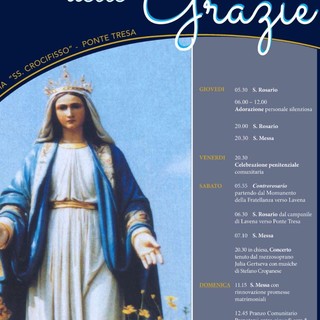 Torna a Lavena Ponte Tresa la festa della Madonna delle Grazie, con la processione e il rosario dal campanile