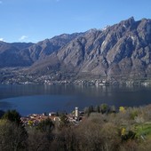 Panorama del lago Ceresio