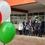 Un momento della cerimonia di inizio dell'anno scolastico alla scuola primaria di Luvinate