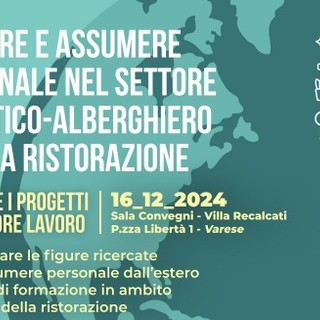 Convegno sul mismatch lavoro nel settore turistico-alberghiero e della ristorazione: soluzioni per colmare il divario tra domanda e offerta nella provincia di Varese