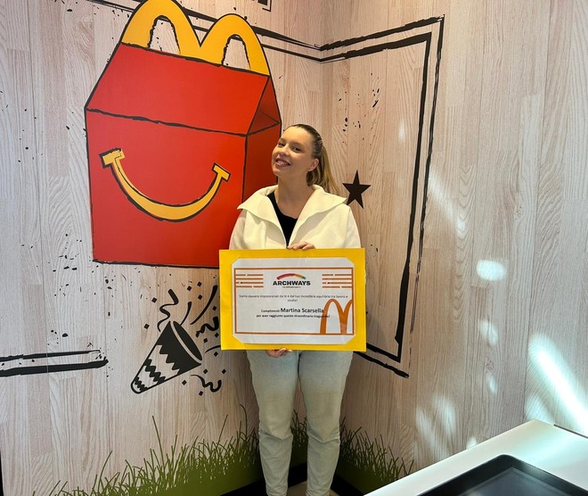 Da McDonald’s una borsa di studio alla varesina Martina Scarsella: «Unire università e lavoro mi ha fatto crescere come professionista e come persona»