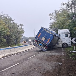 L'incidente sulla superstrada a Mercallo