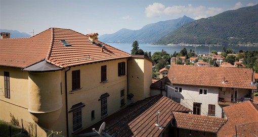 Uno scorcio del panorama di Maccagno con Pino e Veddasca