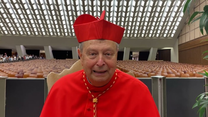 Il cardinale Oscar Cantoni