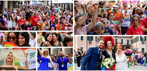 I volti, i colori, l'orgoglio del Pride varesino nelle immagini di Alessandro Umberto Galbiati