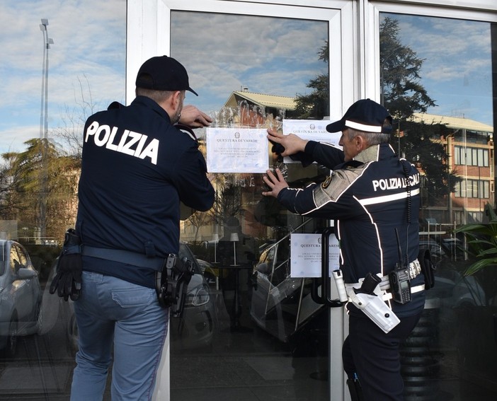 Provvedimento di chiusura per un bar non lontano dal centro di Busto, le motivazioni