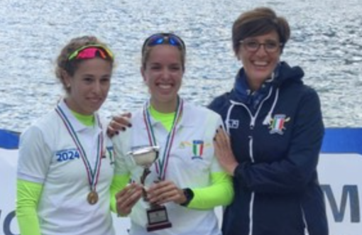 Canottieri Varese, Barison e Mignemi campionesse italiane in doppio ai Campionati Italiani Coastal Rowing