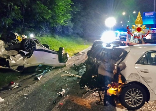 FOTO. Nottata Di Incidenti Stradali In Provincia Di Varese: Un'auto ...