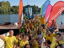 Palio di Sesto Calende, il trionfo del rione Oriano Oneda. Il tuffo del sindaco nel Ticino