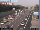 L'incidente di questa mattina visto dalle webcam di Autostrade per l'Italia